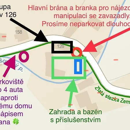Bed & Breakfast Garden Milesov 3*